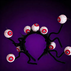 Halloween Spider Headband Cosplay Red Eye Style_Cwaha07549