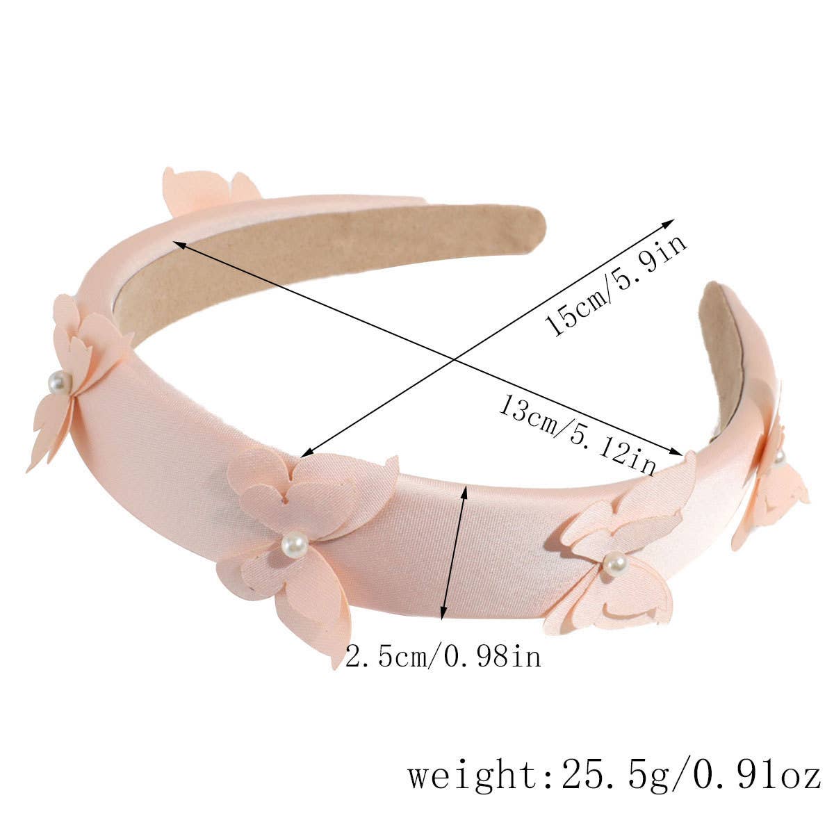 SIMPLE WIDE BRIMMED SPONGE HEADBAND_CWAHA2302