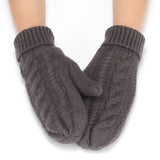 Winter Solid Color Cold-Proof Knitted Gloves_Cwag0251