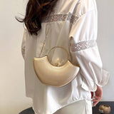 FINE GLITTER LADY EVENING BAG CHAIN CLUTCH BAG_CWAB3242