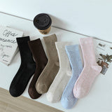 Women Autumn And Winter Mid-Length Socks_Cwms0943