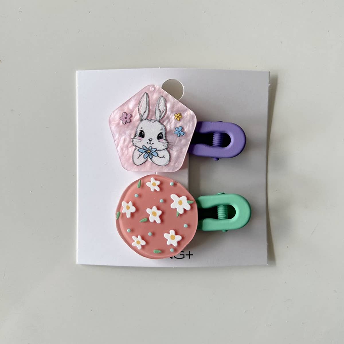 CHILDRENS NEW GEOMETRIC COLOR MATCHING HAIRPIN_CWAHA1813