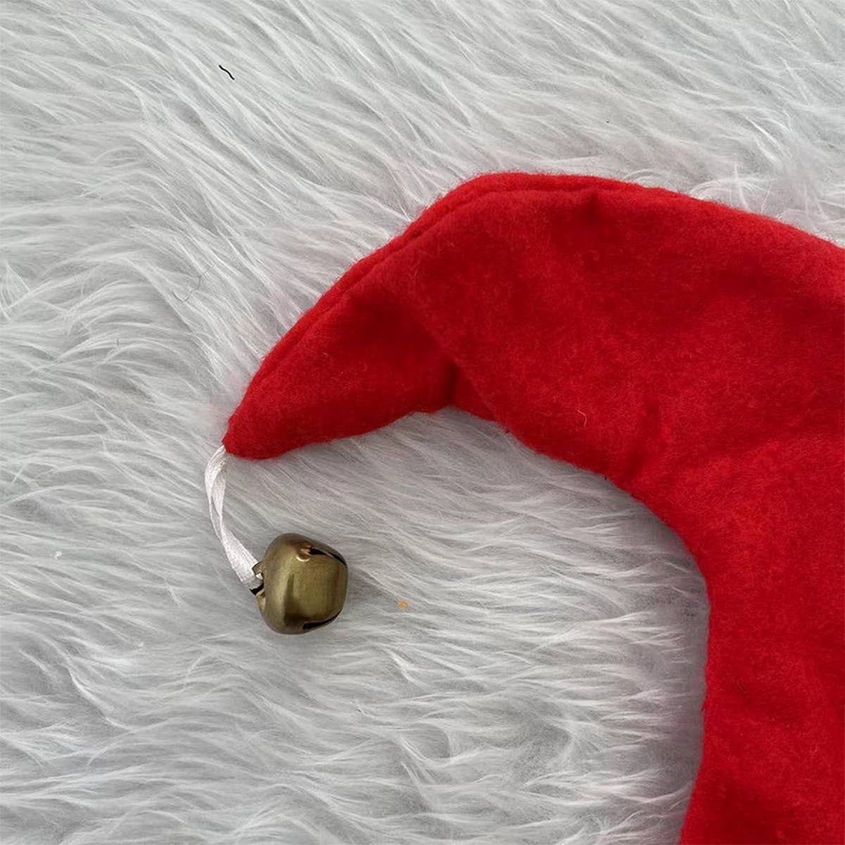 Cwah4079_Christmas Atmosphere Bell Elf Hat