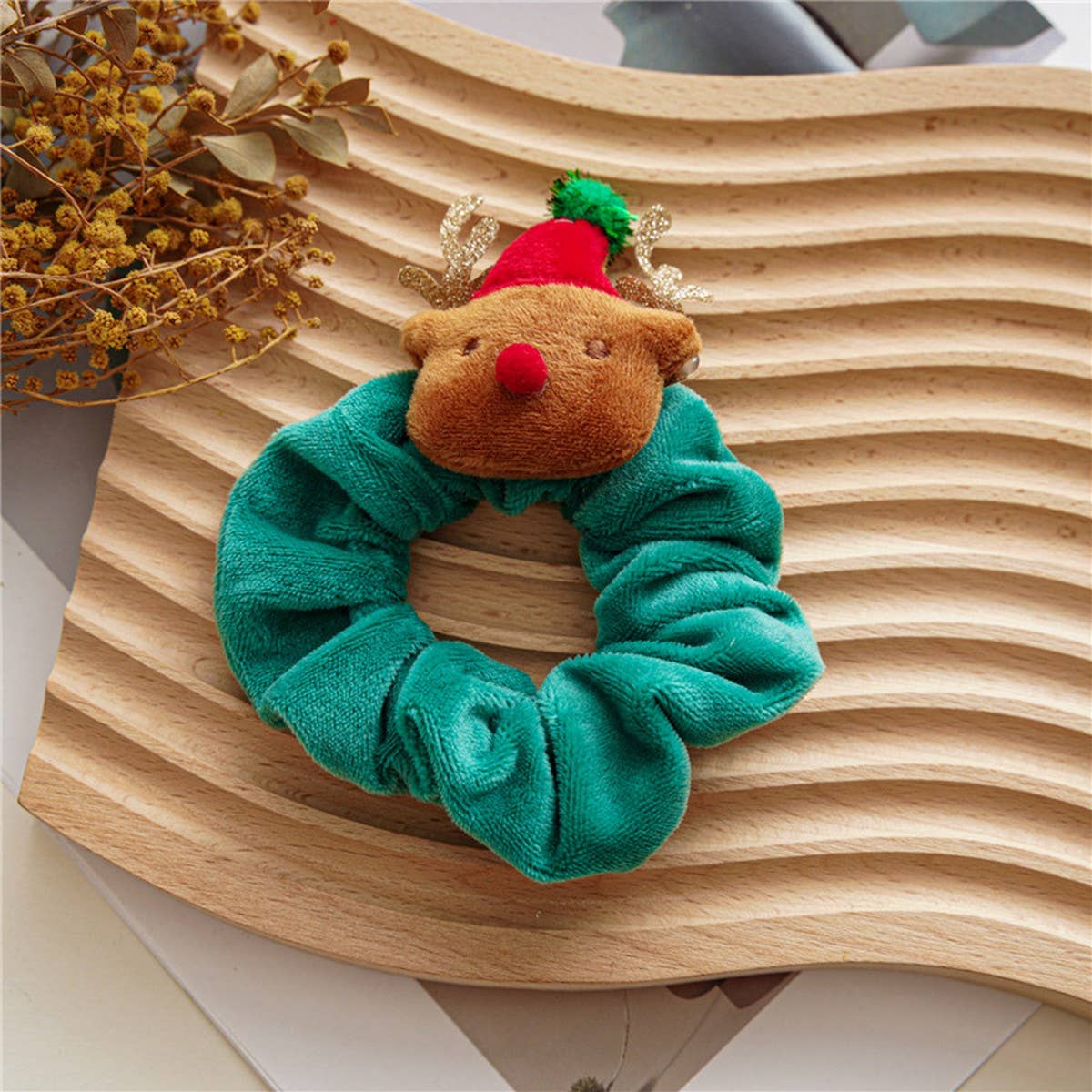 CUTE CARTOON CHRISTMAS ROPE HAIR ACCESSORIES_CWAHA0419