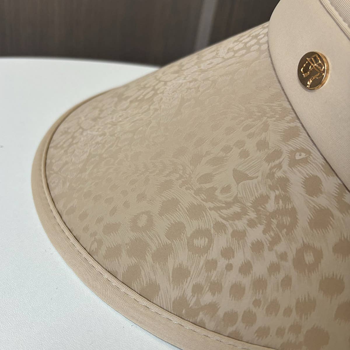 Women Visor Foldable Hollow Hat_Cwah1214