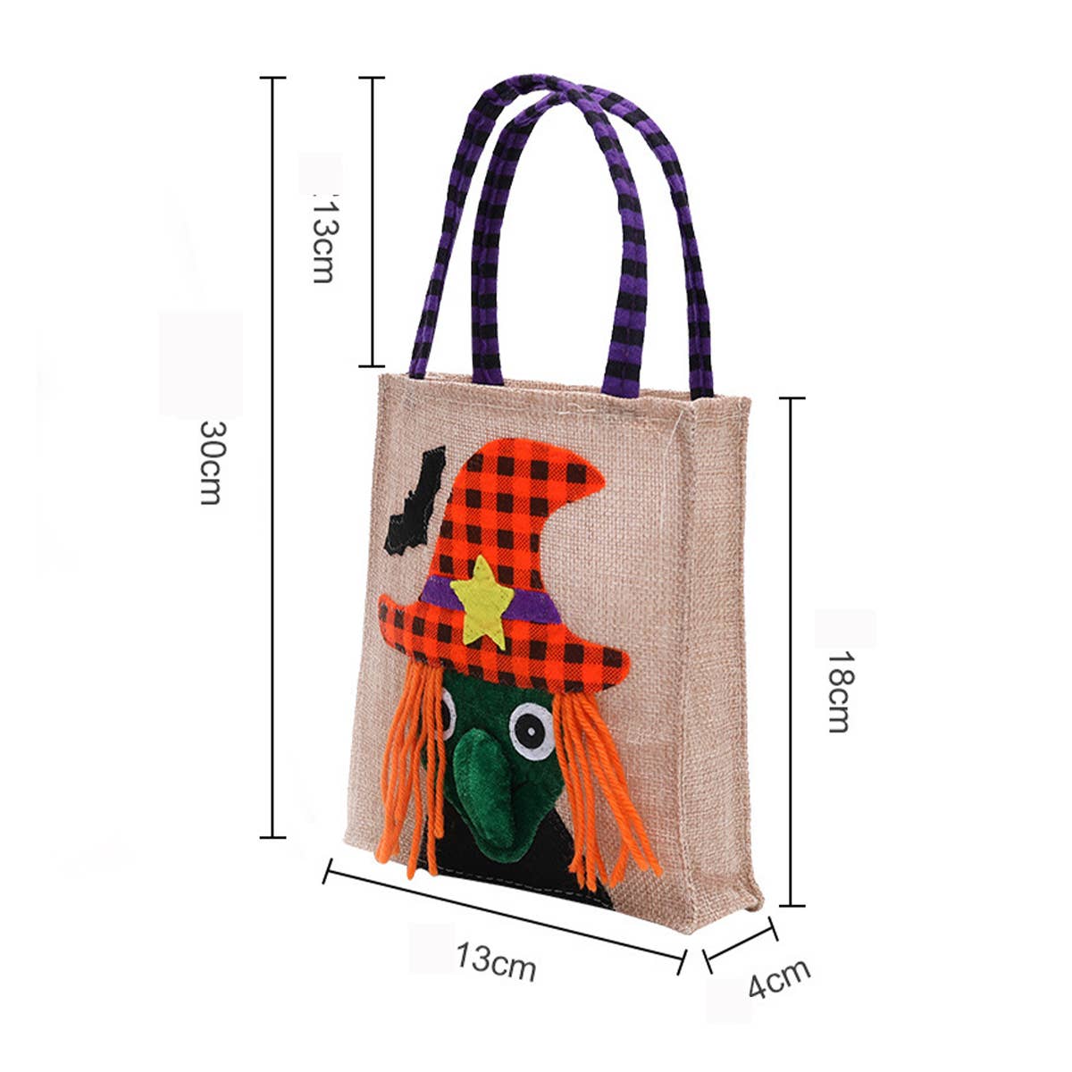 Cwmm9478_Halloween Cute Cartoon Tote Bag