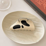 Halloween Ghost Face Hair Clip Creative Bun Claw