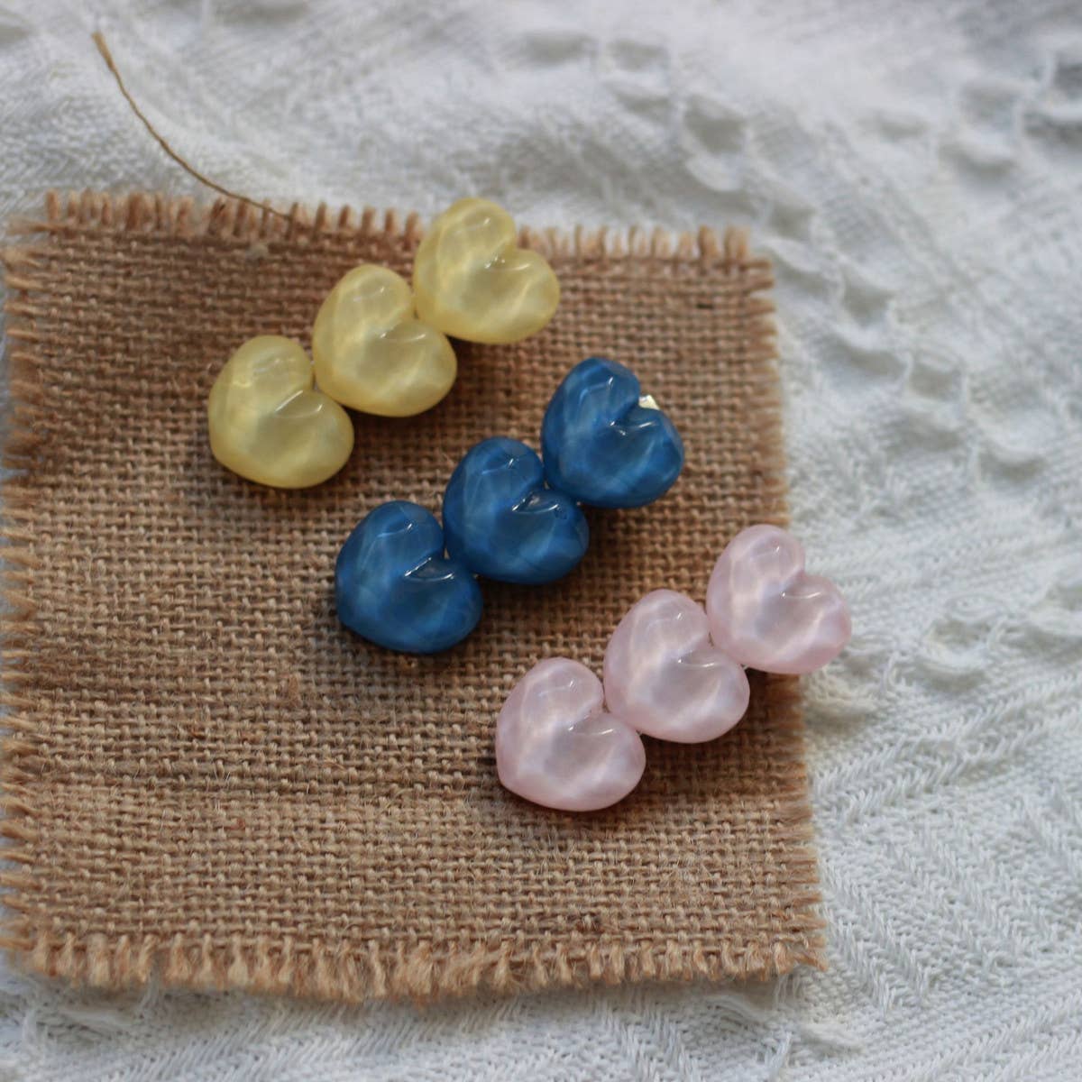 CARTOON THREE LOVE RIPPLE HAIRPINS_CWAHA1826