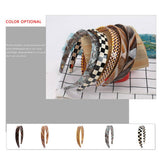 ACETATE HAIR ACCESSORIES WIDE HEADBAND_CWAHA4359