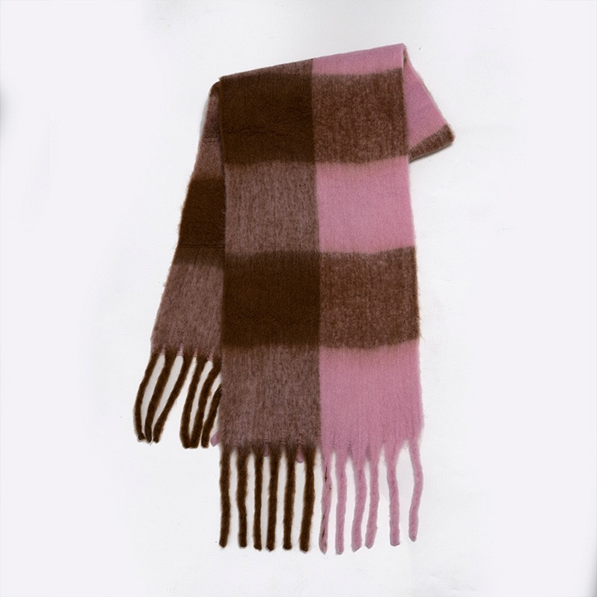 SOFT LUXURY BRUSHED SCARF WINTER COMMUTER WRAP_CWASC2700