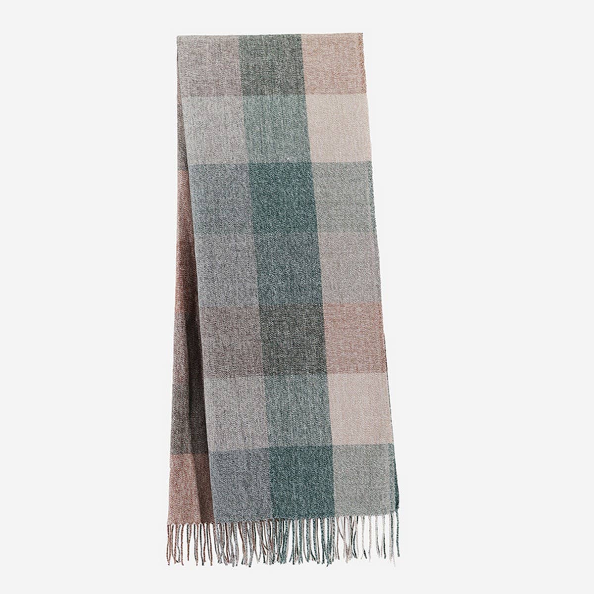 PLAID SCARF UNISEX THICK WARM WINTER SHAWL_CWASC1096