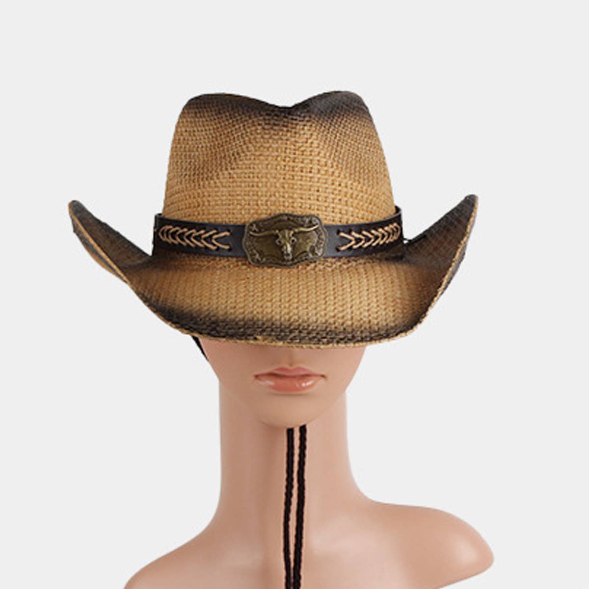 Western Cowboy Straw Hat Jazz Hat_Cwah1198