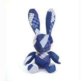 HANDMADE INDIGO DYE PATCHWORK FABRIC ANIMAL DOLL_CWMM6038