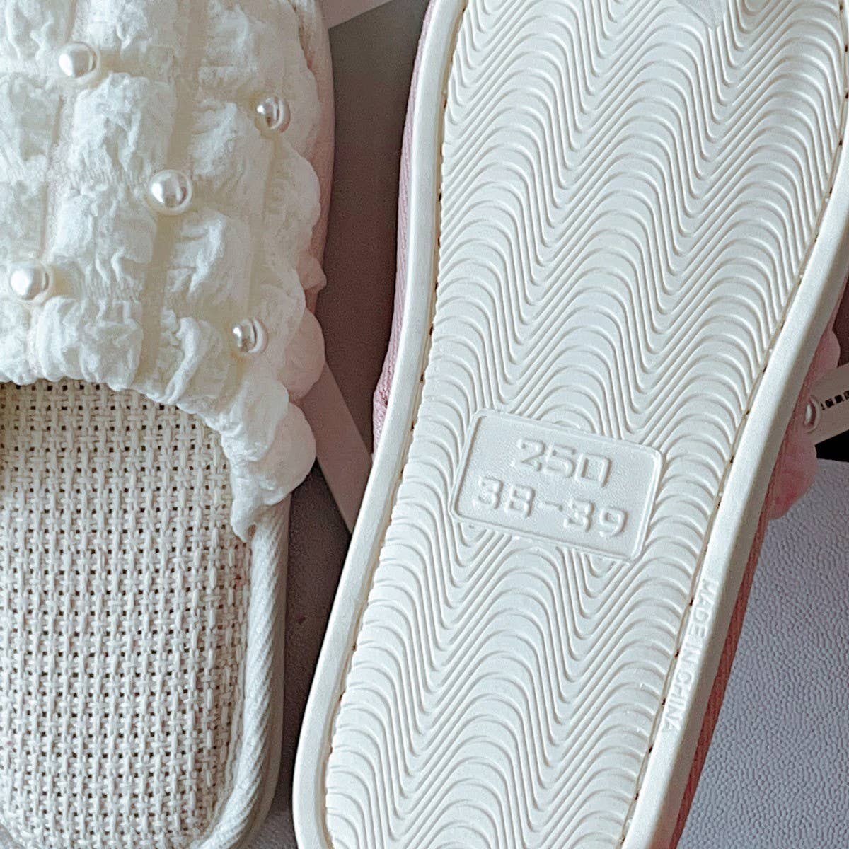 NEW INDOOR BREATHABLE LINEN SOFT SOLED SLIPPERS_CWMM2966