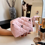 NEW ARRIVAL BOWKNOT HAND HELD COSMETIC BAG_CWAB4370
