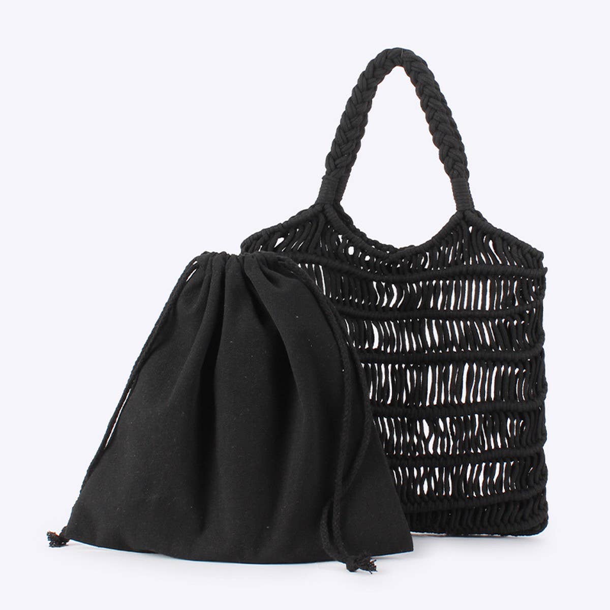 BEACH BAGS TOTES WITH MESH INCLUDES DRAWSTRING_CWAB4673