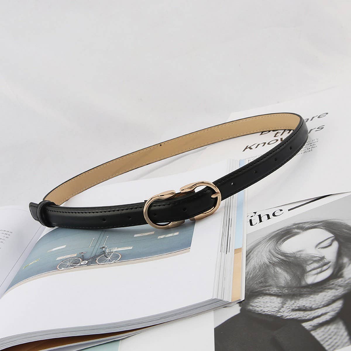 Cwabe0546_Multi Functional Imitation Leather Belt