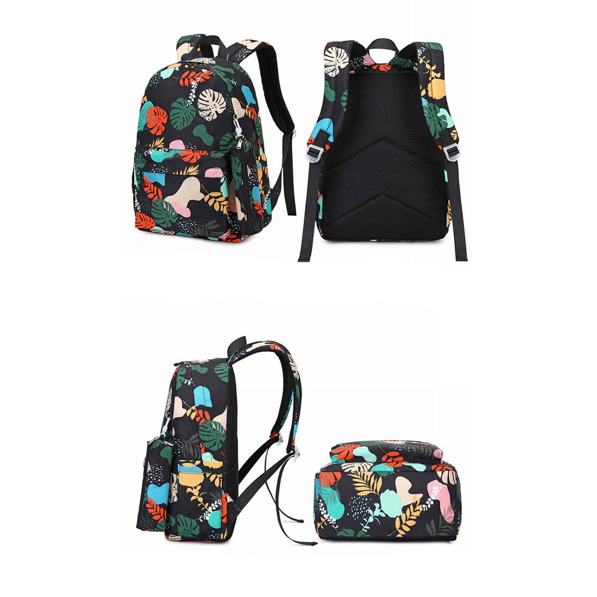 Trendy 3-Piece Backpacks For School Travel Use_Cwab5509
