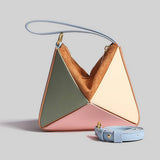 Turkish Style Folding Triangle Shoulder Bag_Cwab1892