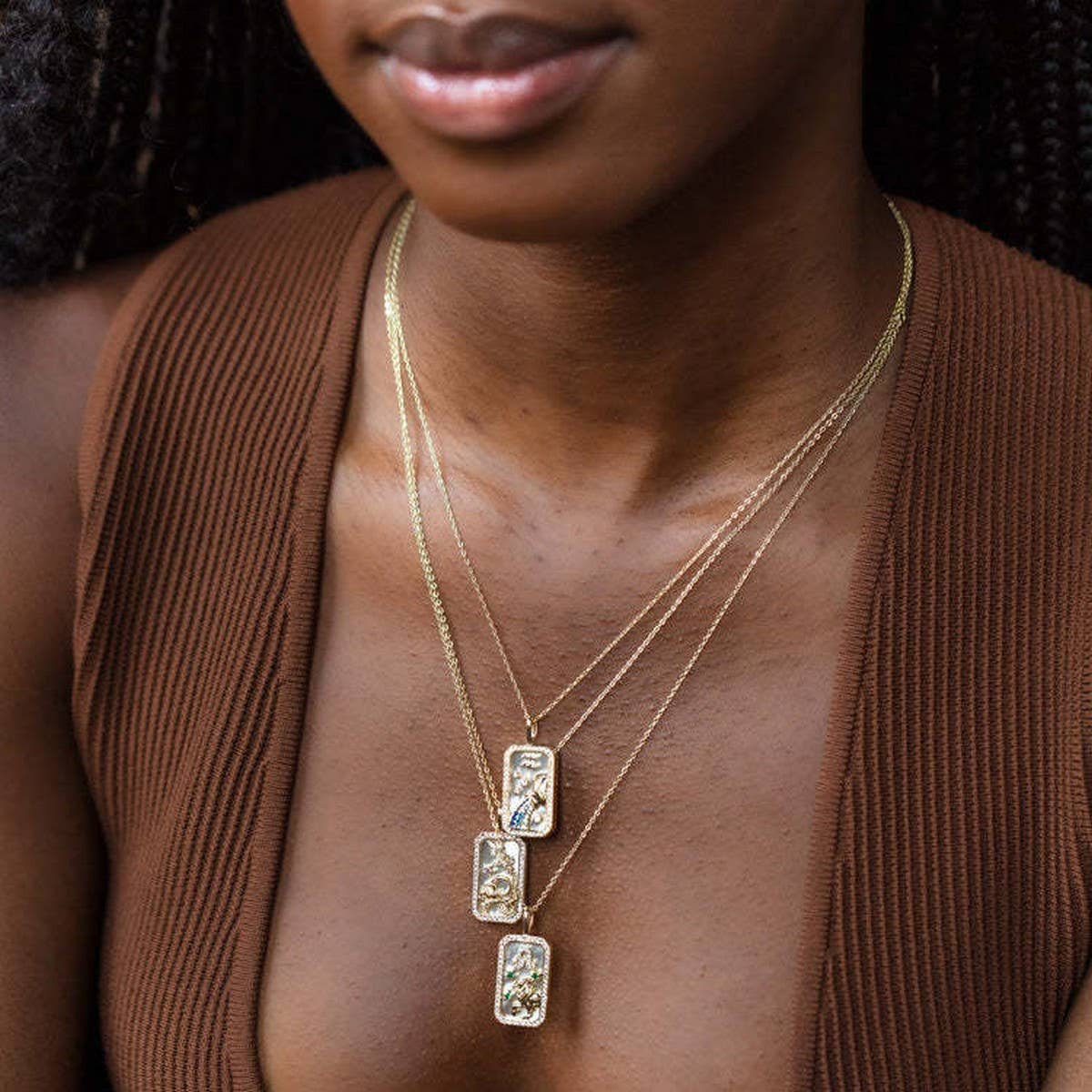 NEW CREATIVE 12 CONSTELLATIONS ZIRCON NECKLACE_CWMM3747