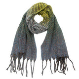 GRADIENT TASSEL SCARF FOR WOMEN WINTER SHAWL_CWASC0858