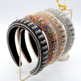 BAROQUE RHINESTONE DECOR HAIR HOOP_CWAHA0356