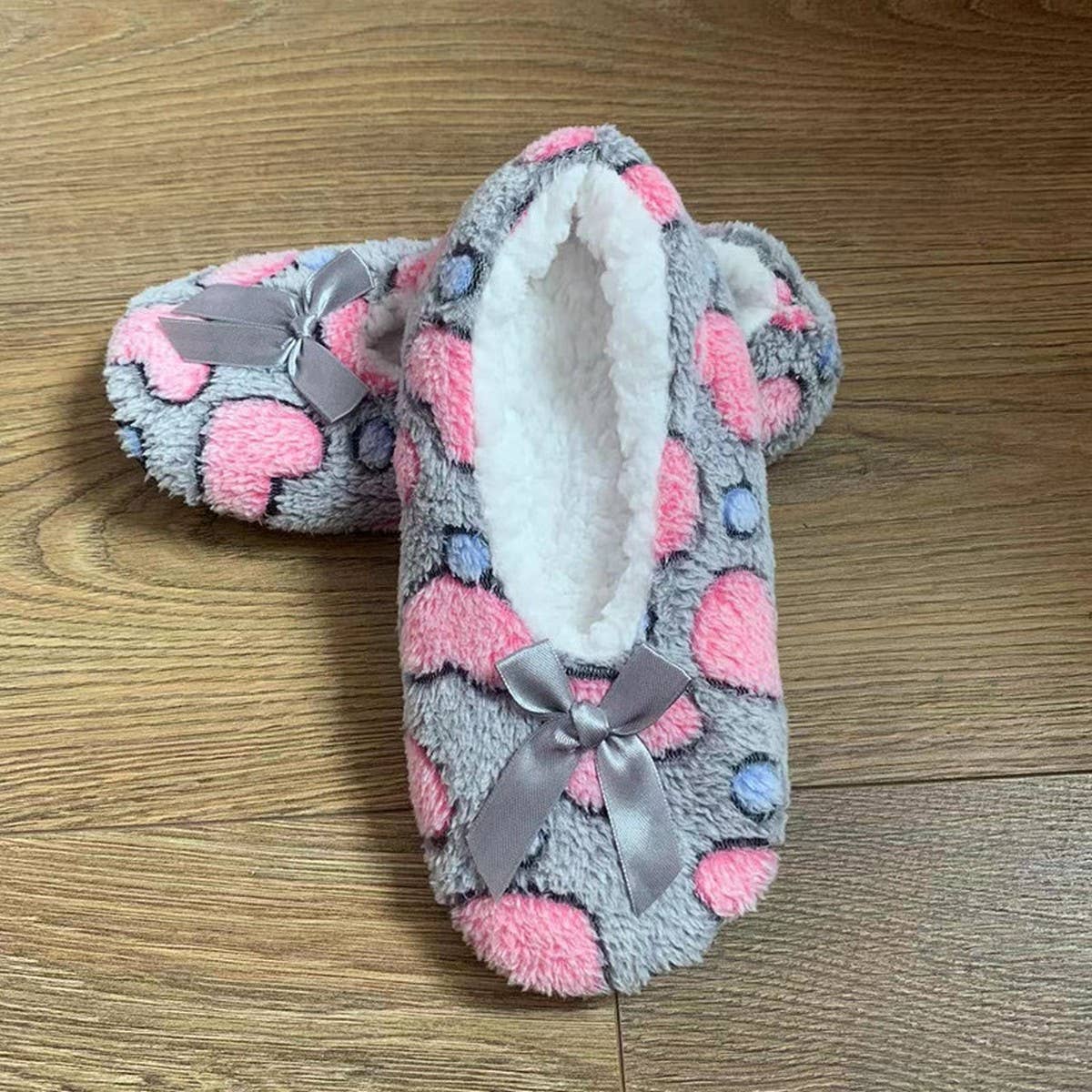 Women'S  Socks Home Fleece Floor Sock Slippers_Cwms1179