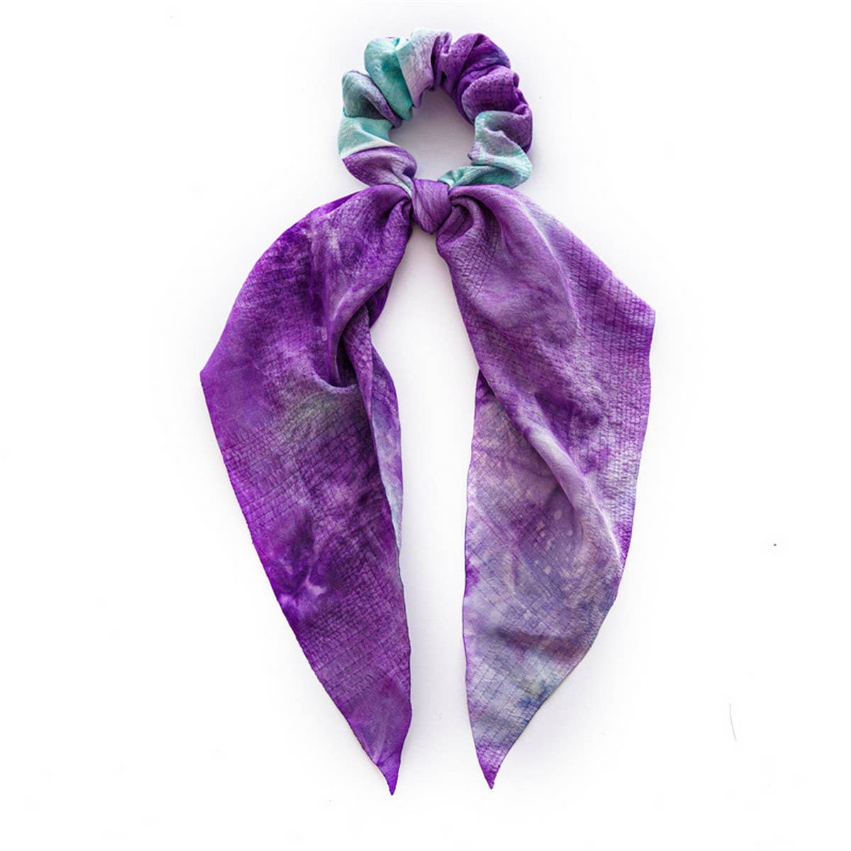 2024 NEW STYLE TIE DYE RIBBON BOW HAIR TIE_CWAHA1089