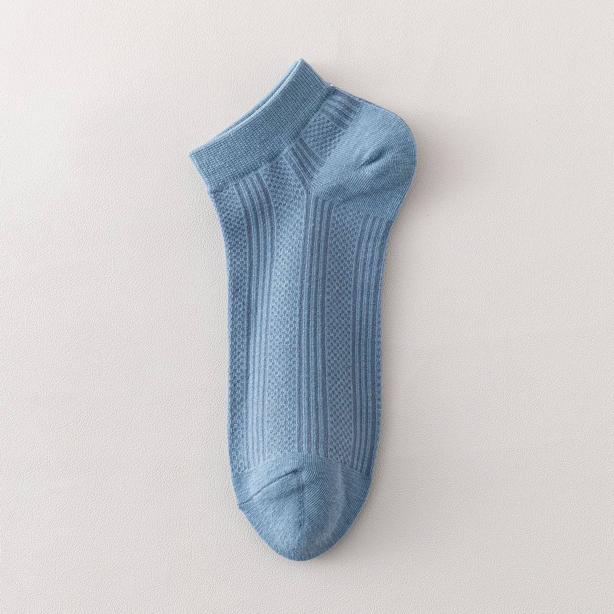 Versatile Solid Color Cotton Men'S Socks_Cwms2005