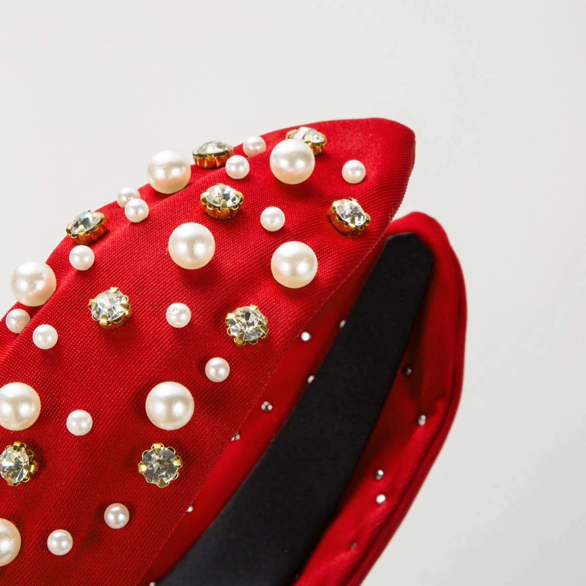 NEW FASHIONABLE WIDE BRIMMED PEARL HAIRBAND_CWAHA0813