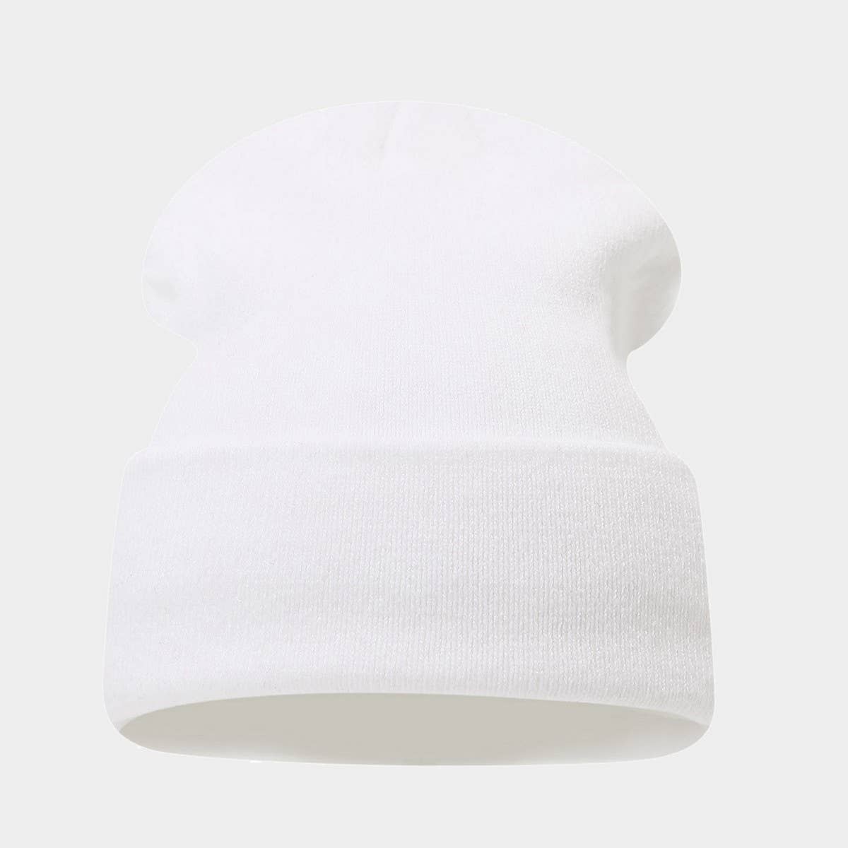 High Stretch Knit Beanie Warm Soft Cap_Cwah04776