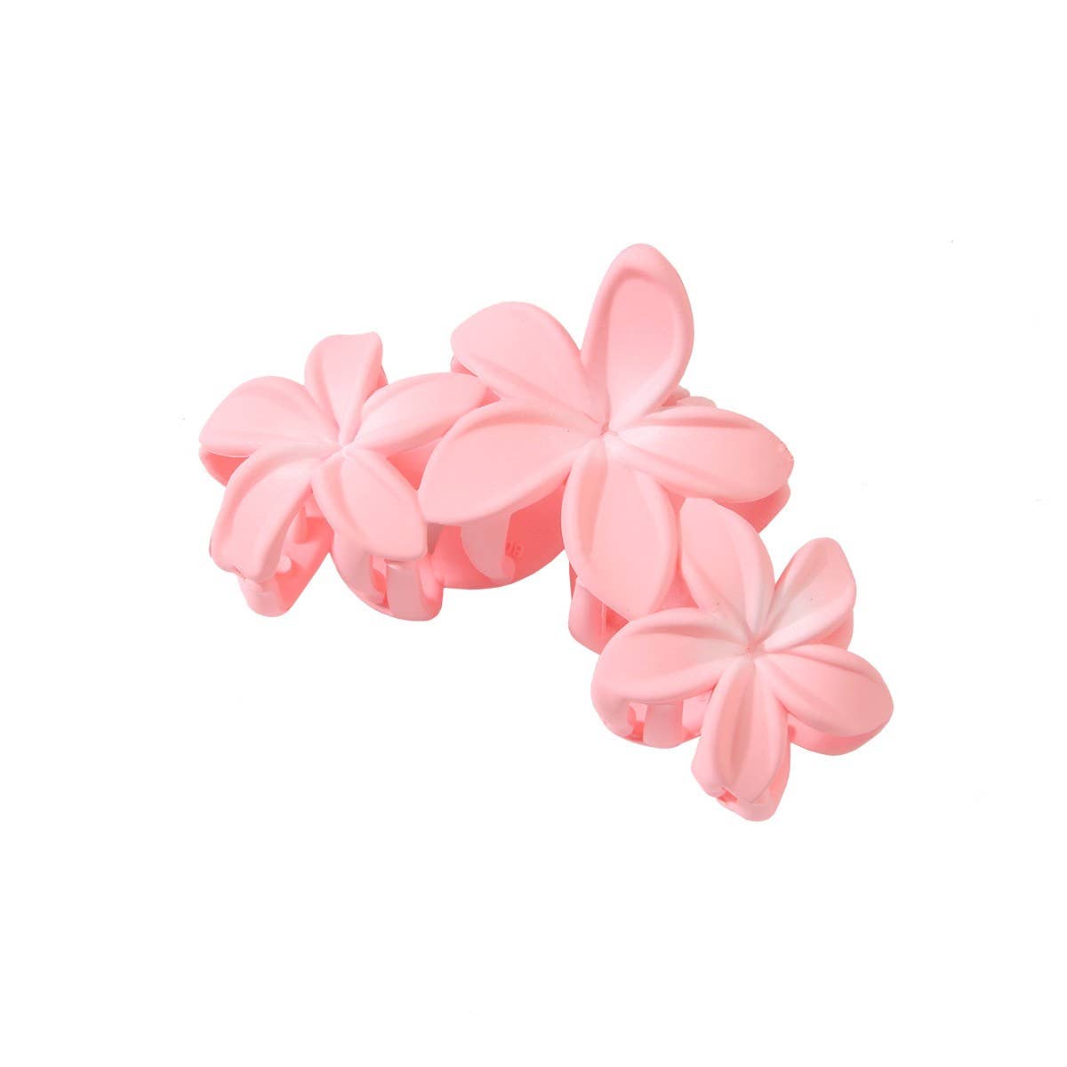 CANDY COLOR FLOWER HAIR CLAW EGG FLOWER SIDE CLIP_CWMM5007