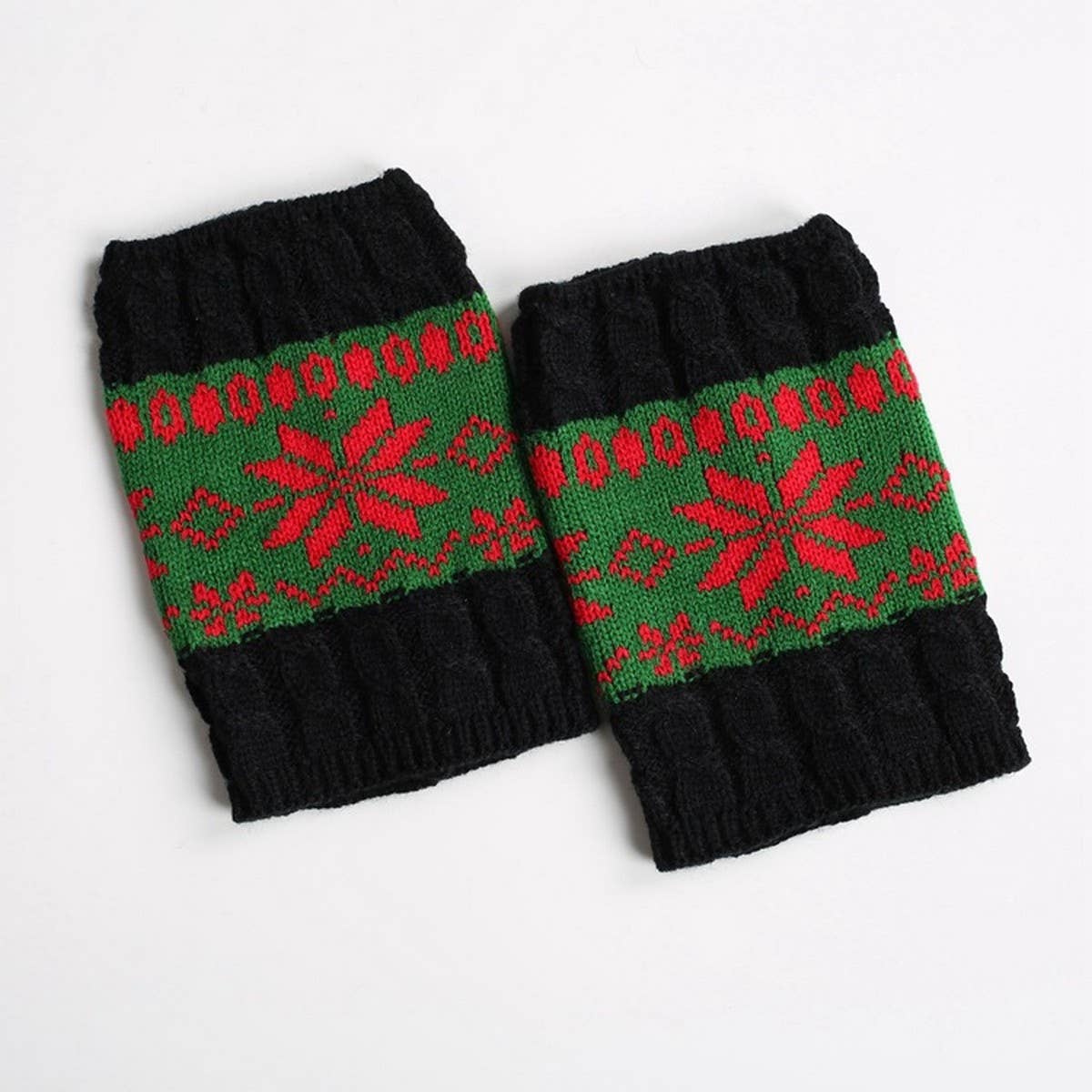 AUTUMN AND WINTER COLOR MATCHING CHRISTMAS SOCKS_CWMS0755