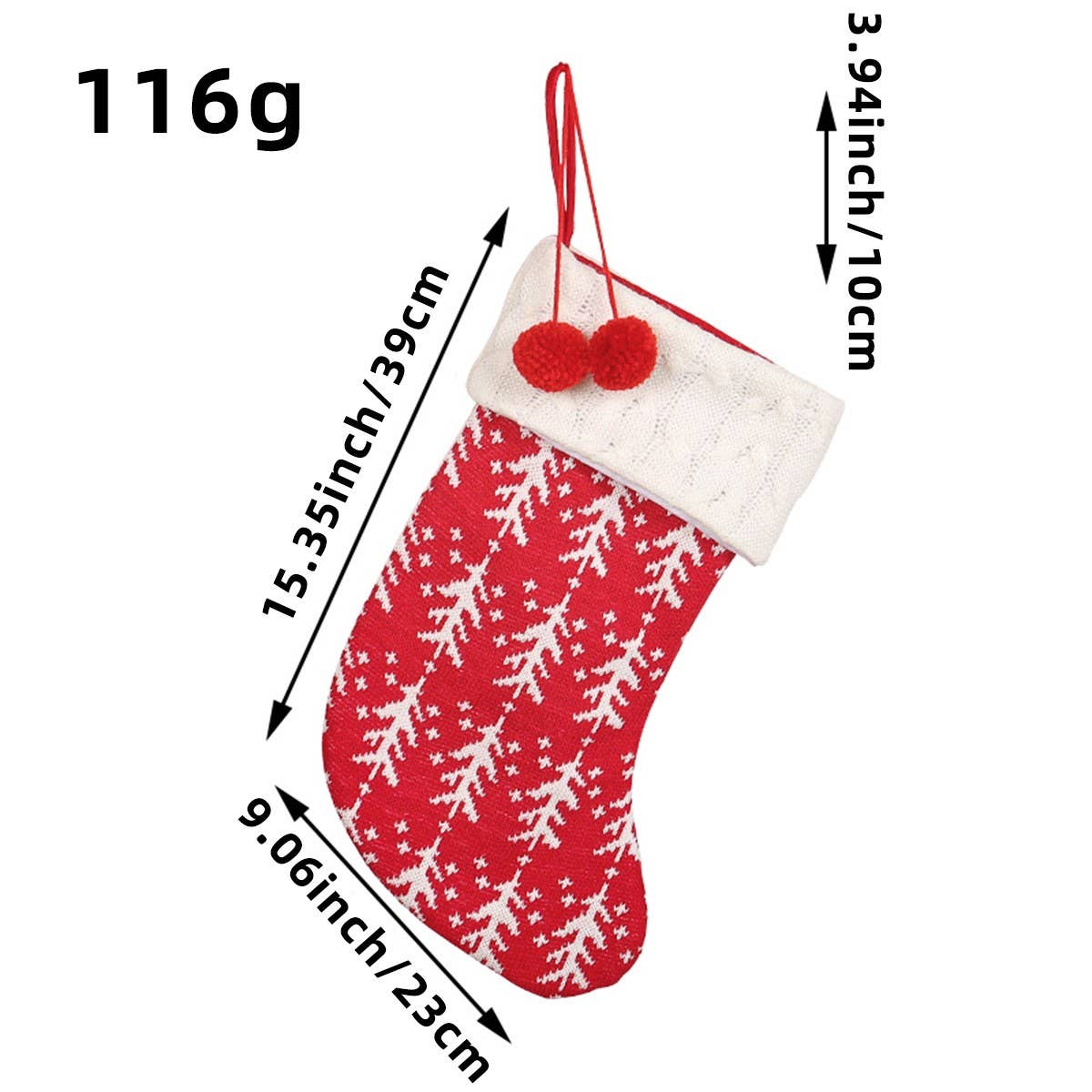 NEW CHRISTMAS CUTE KNITTED WOOL SOCKS GIFT BAG_CWMS1440