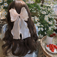 BIG BOW HAIRPIN ELEGANT HAIR ACCESSORIES_CWAHA1295