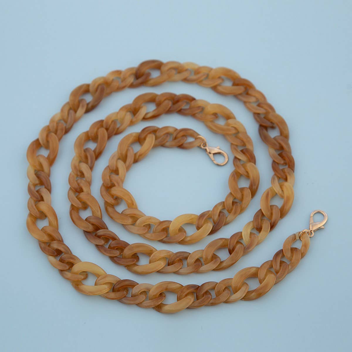 47IN ACRYLIC CROSSBODY CHAIN PHONE BAG STRAP_CWMM5102