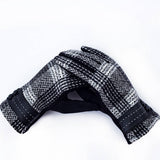 Plaid Fleece Warm Breathable Gloves_Cwag0071