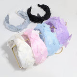 FRESH BUTTERFLY WIDE RIM KNOTTED HEADBAND_CWAHA2298
