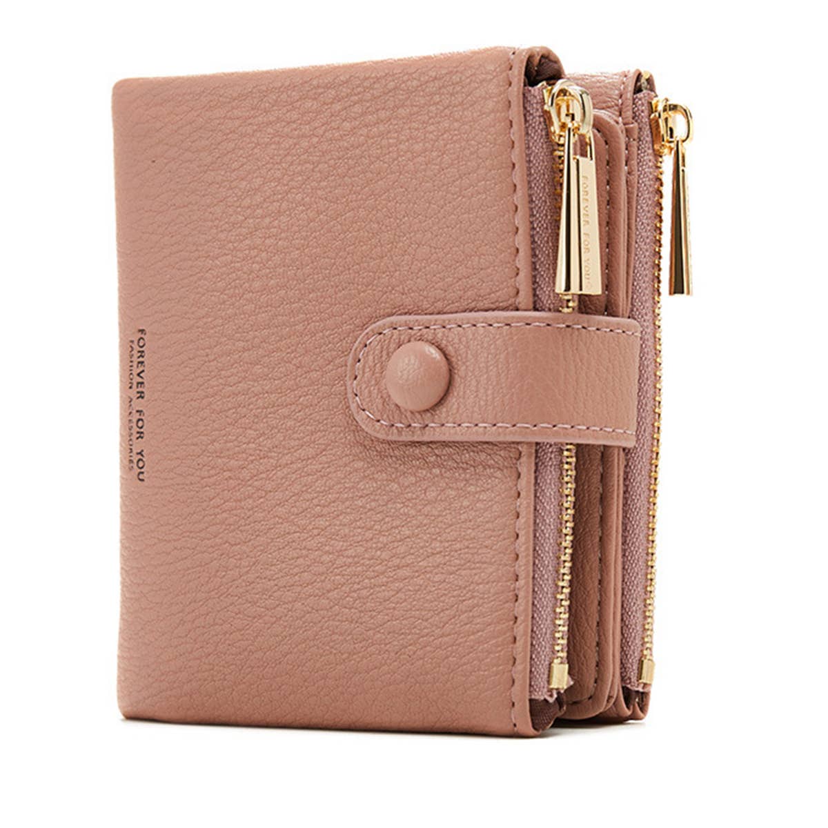 Women Fashion Double Zipper Wallet_Cwab1242