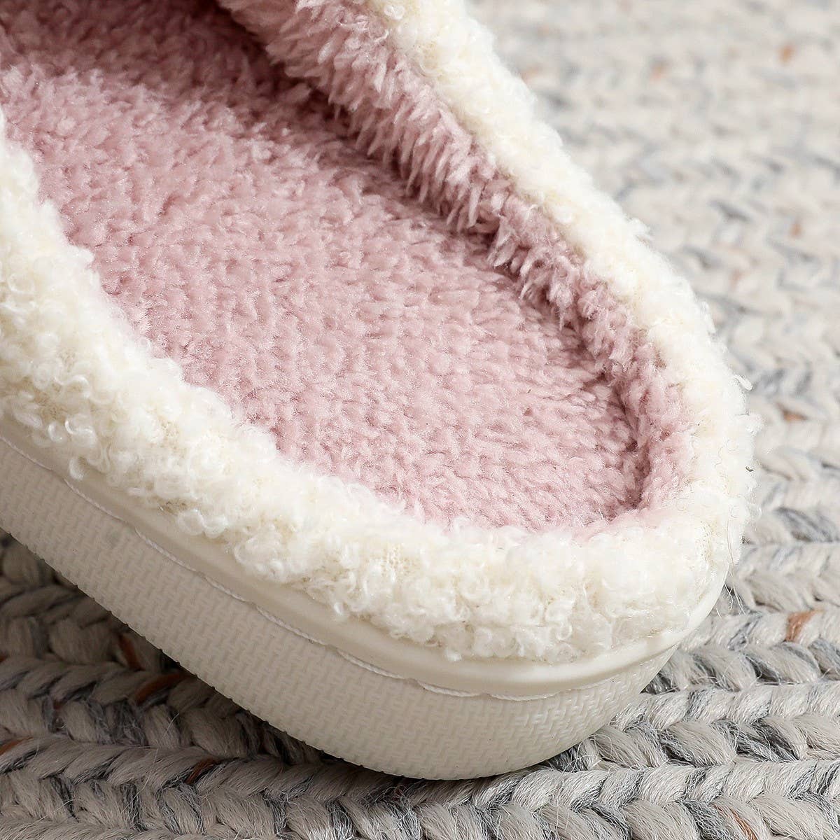 HALLOWEEN HORROR EMBROIDERED COTTON SLIPPERS_CWSHS0854