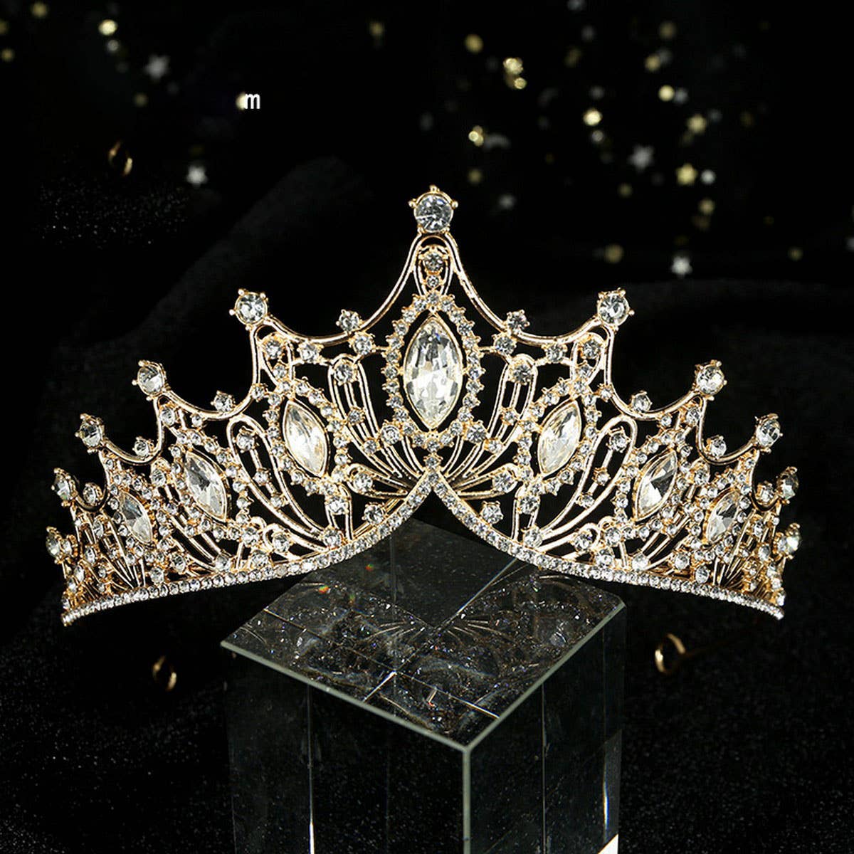 Wedding Crystal Hair Accessory Bridal Crown_Cwmm2011