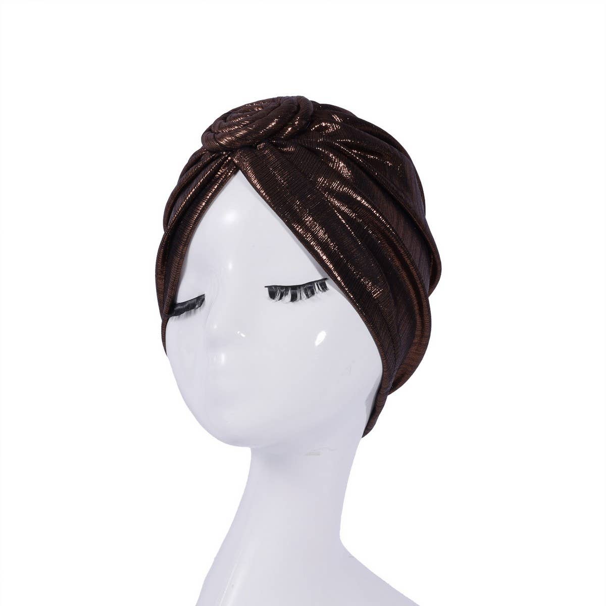 CLASSIC HOT GOLD FLORAL ETHNIC HEADSCARF_CWASC2452