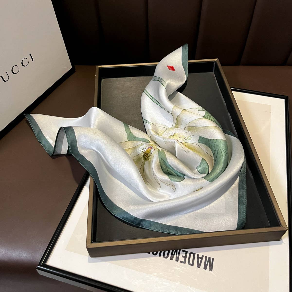 SILK CAMELLIA SCARF VERSATILE SUN PROTECTION_CWASC0545