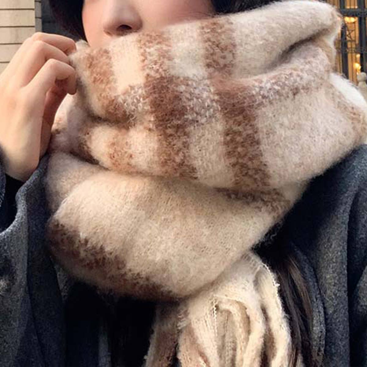 Winter 2024 New All-Match Student Scarf_Cwasc1115