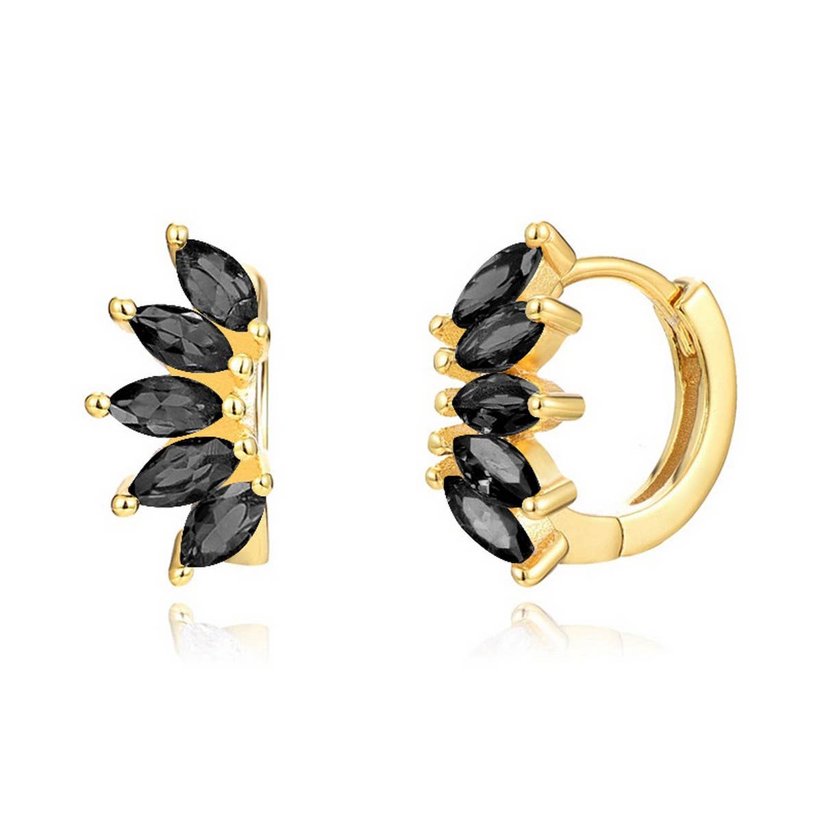 Versatile Symmetrical Statement Earrings