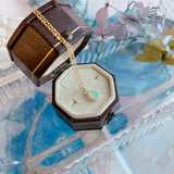 FRESH AND NATURAL CLAVICLE CHAIN RING SET_CWAJE1585