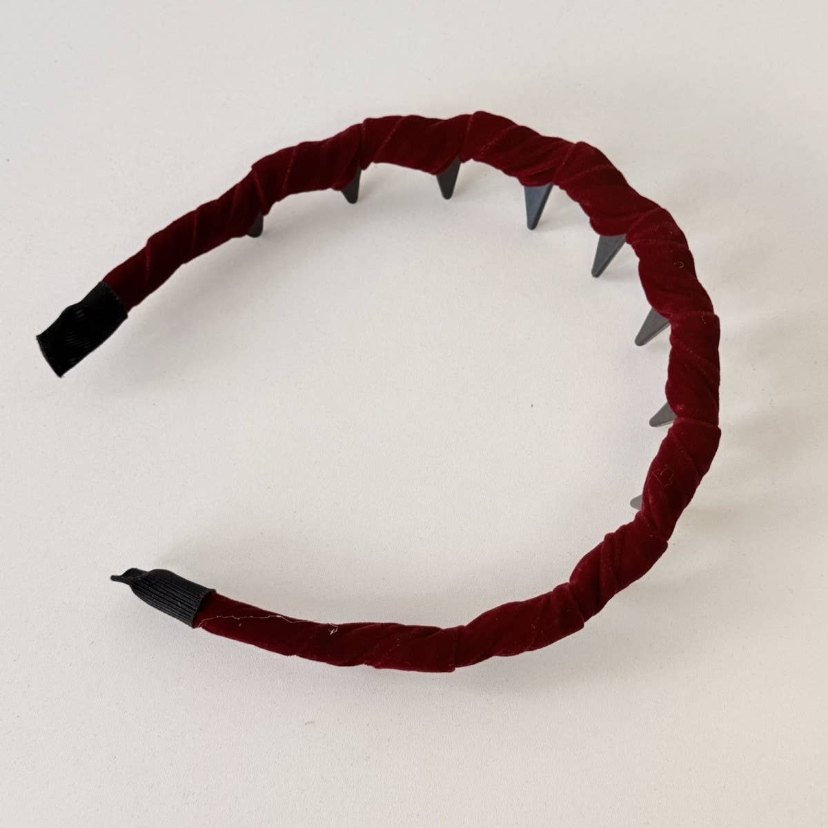 Velvet Non Slip Headband High Top Hair Hoop_Cwaha07863