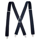 SOLID COLOR ELASTIC ADULT SUSPENDER CLIP_CWMM1110