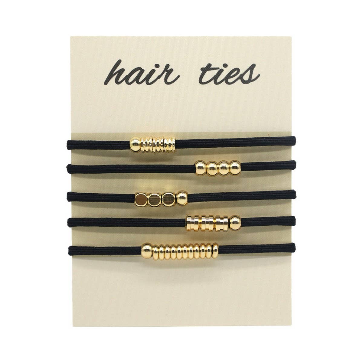 BRAIDED BOHEMIAN CARD HOLDER HAIR SCRUNCHIES_CWAHA2712