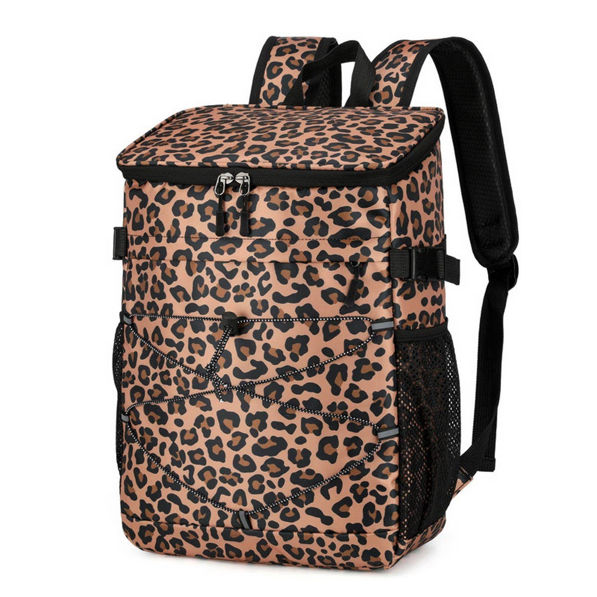 INSULATED CAMPING COOLER BACKPACK WITH FOIL LINER_CWAB5450